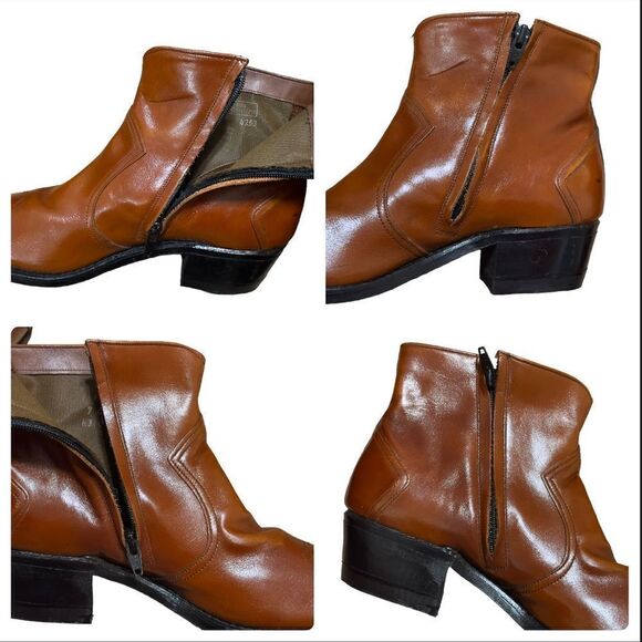 HY-TEST 4253 Vintage Ankle Leather Work Boots Size 9 C - Picture 12 of 16